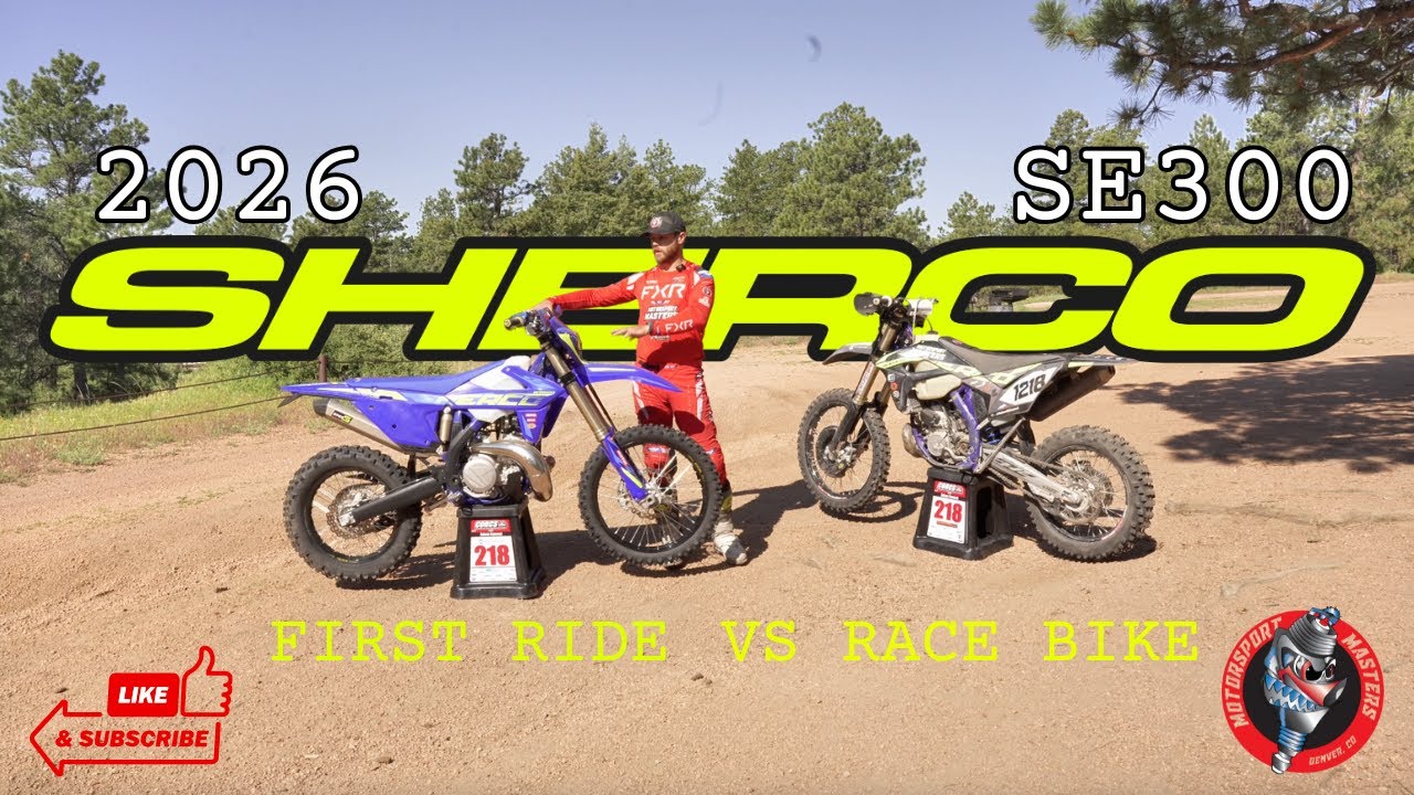 2026 Sherco SE300 First Impressions