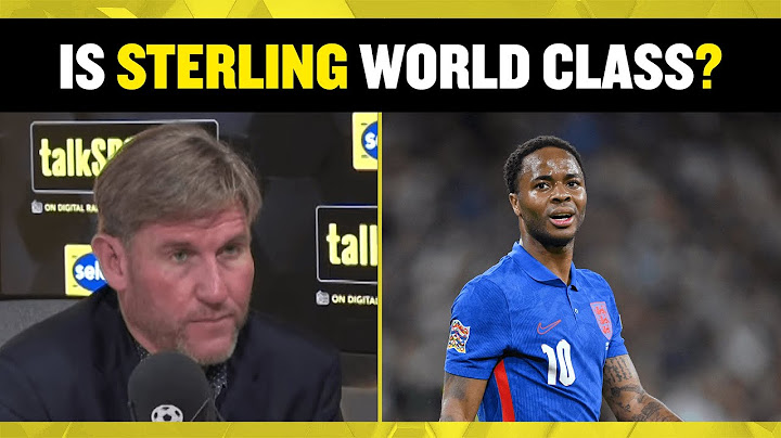"STERLING ISN'T A WORLD CLASS PLAYER!" Simon Jordan questions where Sterling is in big games...?👀😬