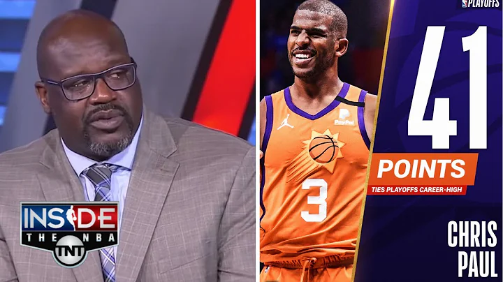 Inside The NBA | Shaq "ERUPTS" Chris Paul 41 Pts lifting Suns to their first NBA Finals since 1993