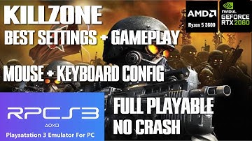 KILLZONE 1 RPCS3 Best Settings and Gameplay | Ryzen 5 3600 | RTX 2060 | Full Playable PS3 Emulator