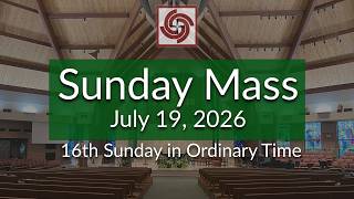 16th Sunday in Ordinary Time | July 19, 2026