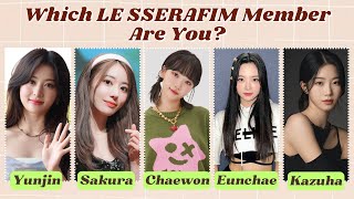 Which LE SSERAFIM Member Are You? 🦋✨| Fun Personality Test by Aesthetic Nim 68,104 views 2 months ago 8 minutes, 18 seconds