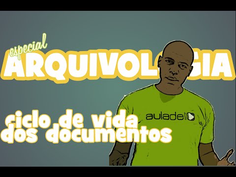 Arquivologia - Ciclo de vida dos documentos: teoria das 3 idades