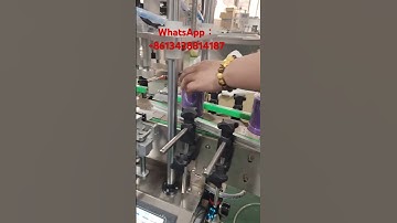 #Cappingmachine, tabletop capping machine, automatic capping machine.