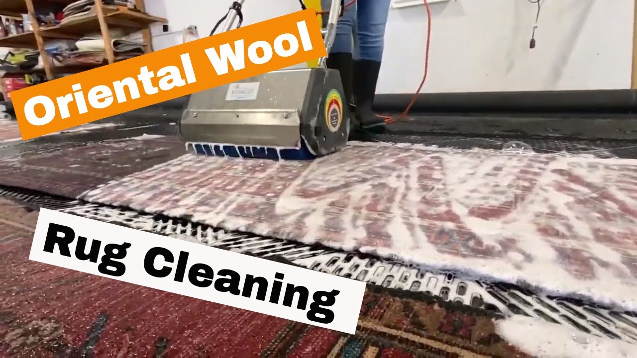 Satisfying Wool Rug Cleaning Services. Deep Oriental Rug Cleaning Process
