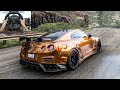 Nissan GTR R35 NISMO WideBody - Forza Horizon 5 | Logitech G923 Steering Wheel