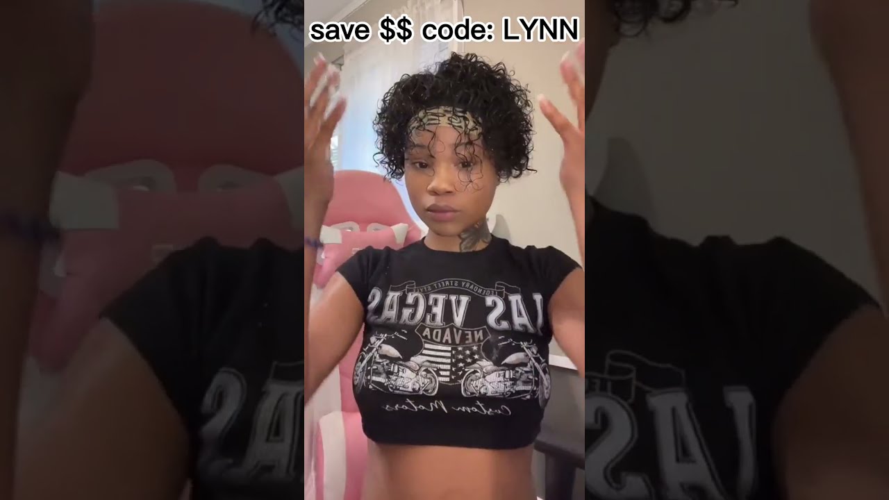Well Done Super Short Pixie Cut Lace Wig Install Curly Hairstyle Elfinhair