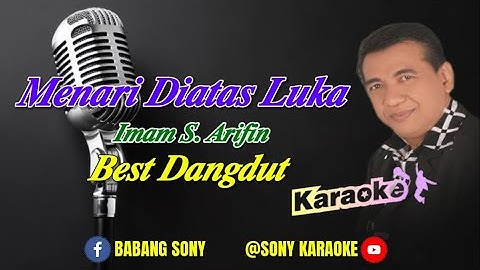 MENARI DIATAS LUKA || IMAM S ARIFIN || KARAOKE || @sonykaraokeofficial