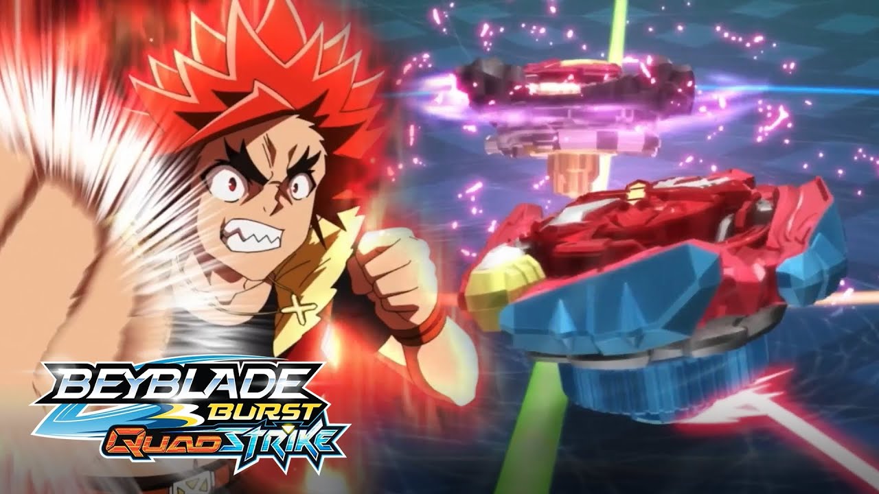 VALT CONTRA XANDER! EP 10 Beyblade Burst Quad Strike 