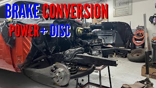 1957 Chevy Power Disc Brake Conversion. Budget Restoration EP. 10