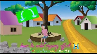How To Use Crying Green Screen Effect On Cartoon Carecter