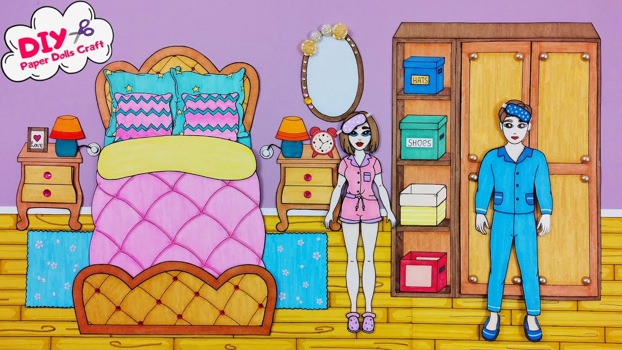 Paper Crafts Interior Model Bedroom Paper Crafts Pape vrogue.co