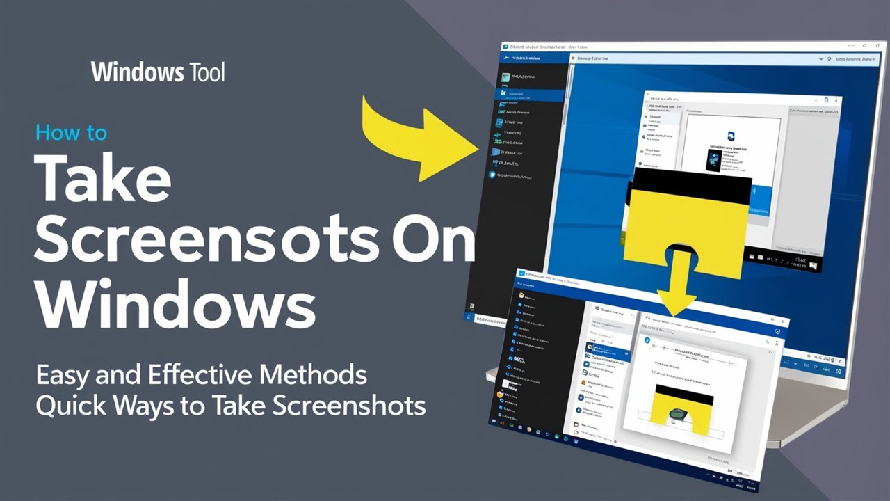 How to Take Screenshots on Windows: Easy and Effective Methods | Quick ...