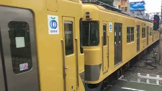 【6+2代走】西武新宿線2000系 2409F+2053Fの各駅停車本川越行き 上石神井発車シーン
