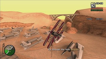 GTA San Andreas - Mission 68 - Learning to Fly (Fail Compilation [Asus X454W]