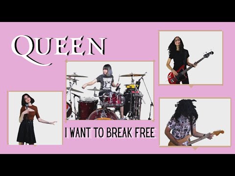 Queen - I Want To Break Free | Cover By Kalonica Nicx, Andrei Cerbu, Beatrice Florea x Maria Tufeanu