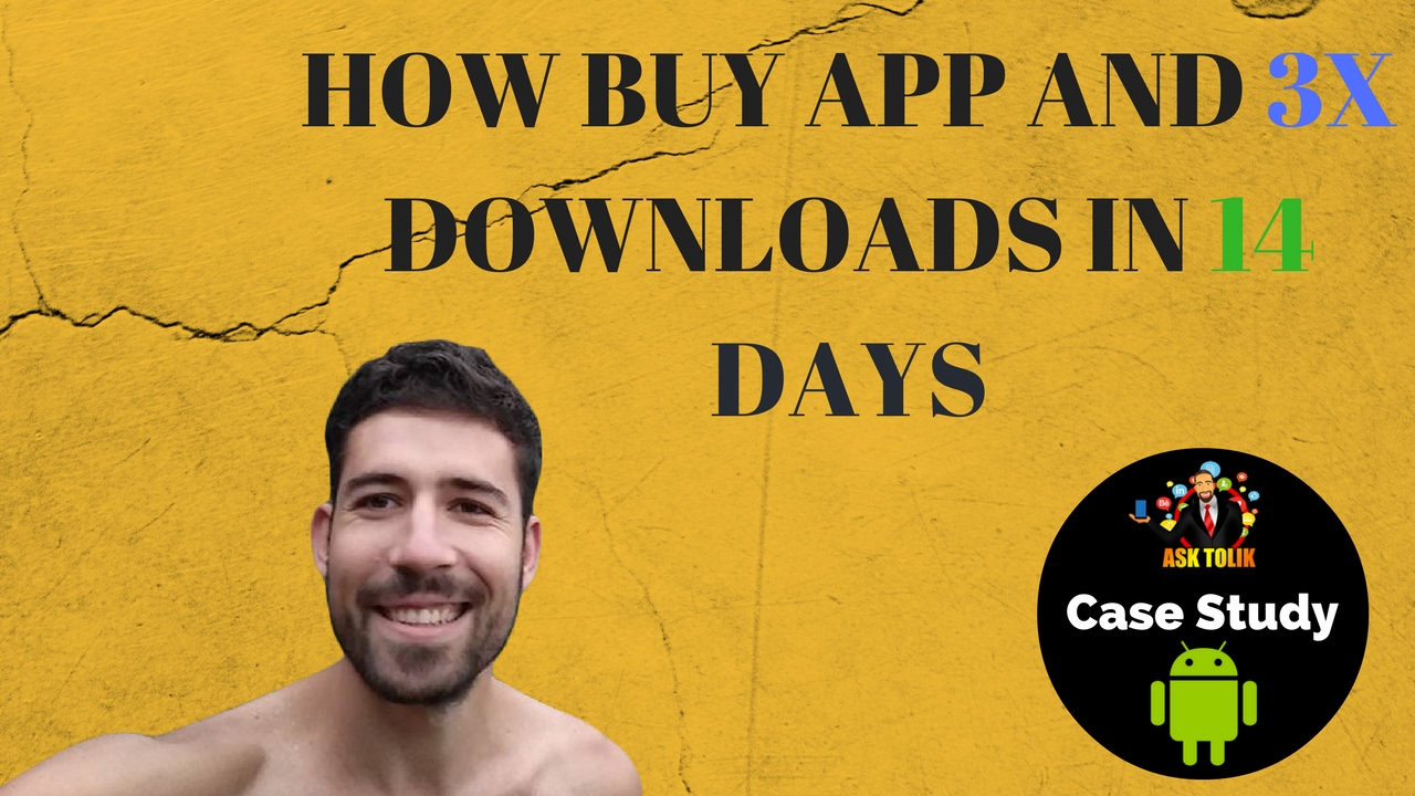 How buy app and 3x download in 14 days with ASO only!!!