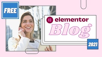 Blog With Elementor (Free Version) 2021 - Display Posts on Elementor Pages with a Blog Grid
