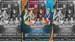 🔴📡LIVE STREAMING SENI CAMPURSARI WONG JOWO | THE WEDDING LFINANI NILA ERLITA & M. ALDHI PRABOWO
