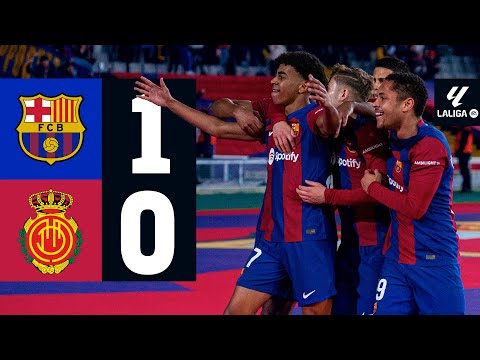 FC BARCELONA 1 vs 0 MALLORCA | LALIGA 2023/24 MD28