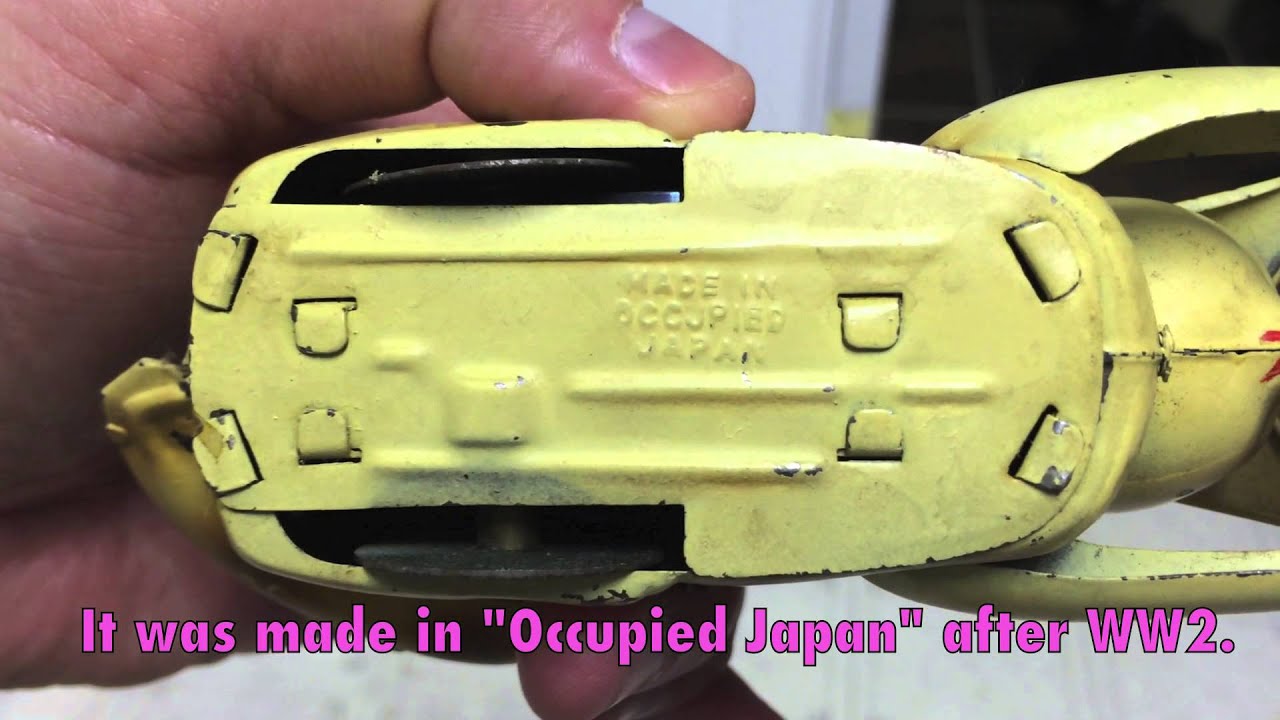 Vintage Toy: Made in "Occupied Japan"