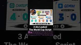 😱 AI Leaked The Script | Brazil vs Haiti Prediction | FIFA World Cup 2026