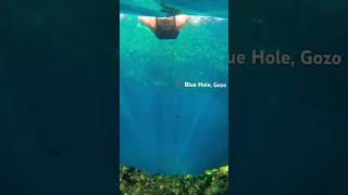 Blue Hole Gozo #travel #trip #malta #bluehole #sea #beach #summer #mediterranean