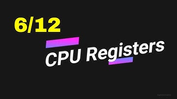 Stack Memory Part6 - CPU Registers || Operating Systems || Memory Management in Linux