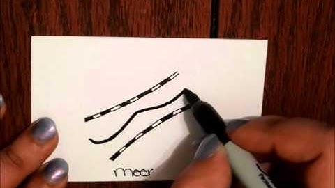 Tangle Tutorial - Meer