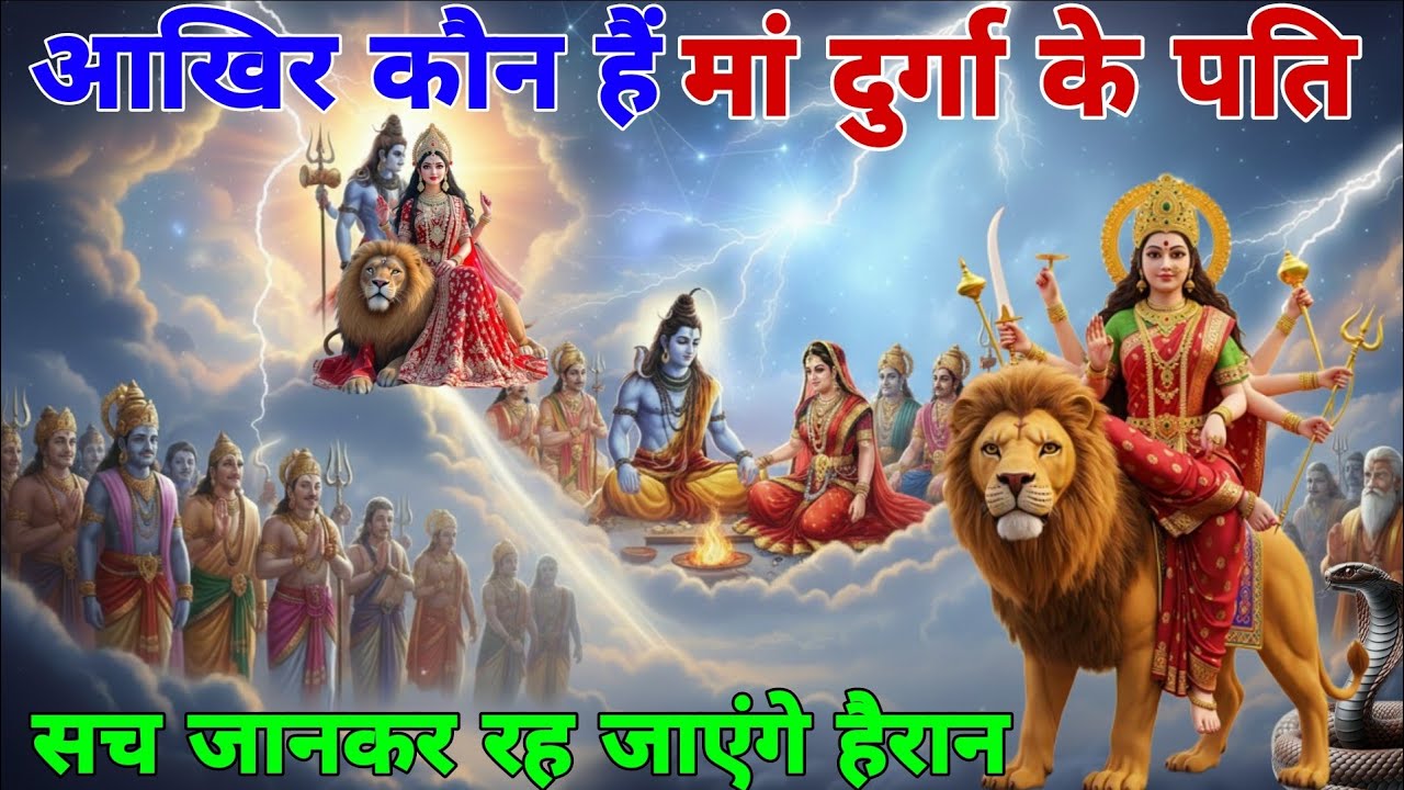 आखिर कौन हैं मां दुर्गा के पति? सच जानकर रह जाएंगे हैरान || Vidya Gyan Sagar
