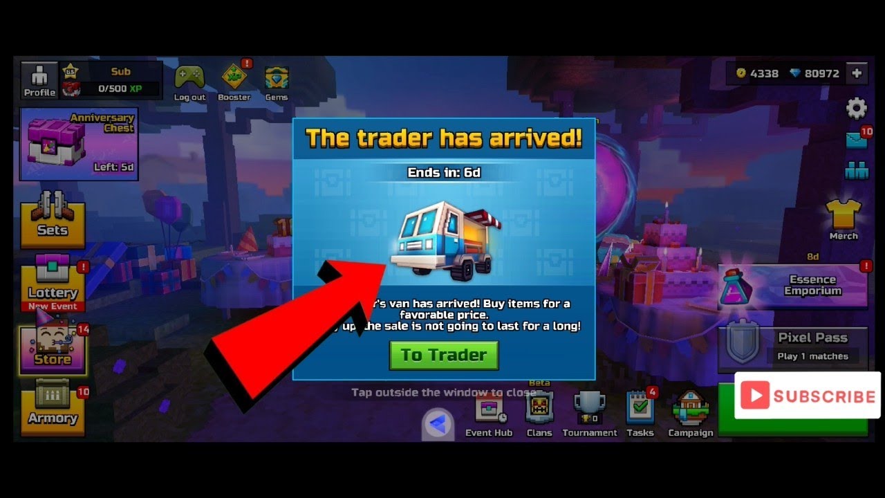 New Traders Van | Pixel Gun 3D | PG3D | Ultimatum | Traders Van | 