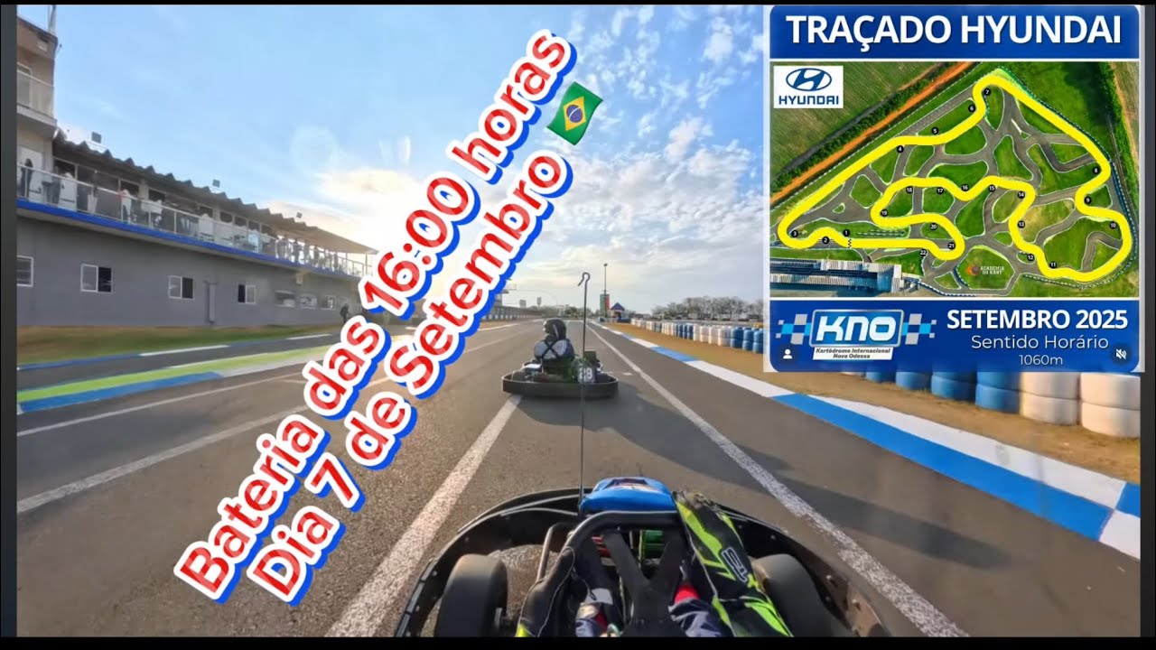 Kartódromo Nova Odessa - Traçado Hyundai 