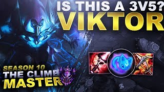 IS THIS A 3V5? VIKTOR! - Season 10 Back to Master | League of Legends