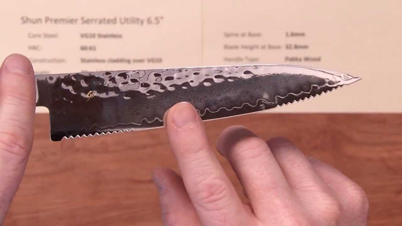 Shun Classic Serrated Utility Knife