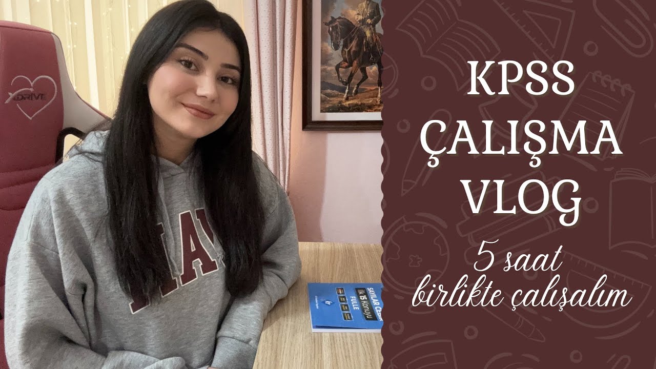 KPSS ÇALIŞMA VLOG | Matematik ve Tarihe Nasıl Çalışıyorum? 📚