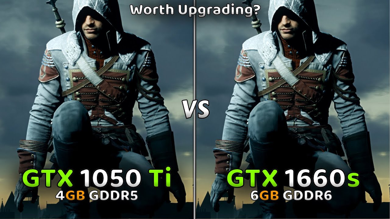 GTX 1050 Ti vs GTX 1660 Super - Big The Difference? - YouTube