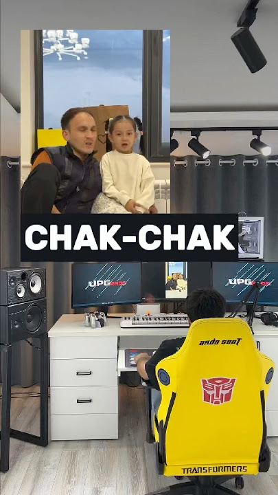 Chak-chak 🎀🥰 videodan musiqa yaratdim 😎 #abbosxon_arabbayeev #remake #remix #chakchak