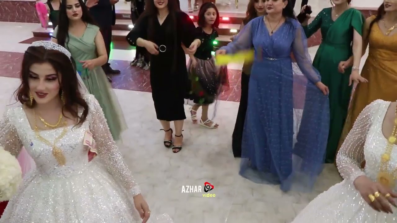 عبدالله هركي حفلة علي و حنان & حسن و هلو جزء 7 ازهار فيديو