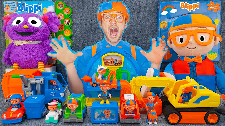 62 Minutes Satisfying with Unboxing Cute Blippi First Party Toys Collection ASMR | Review Toys