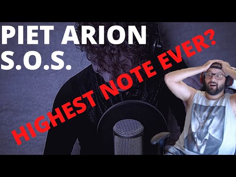 The highest note I've ever heard. PIET ARION — "SOS" | REACTION