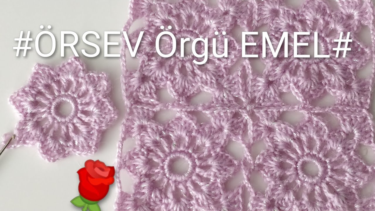 Tığ işi minik KARE MOTİF, 4 sırada tamamladı.Çanta Yelek Buluz Elbise Şal Masa örtüsü Ranır Vitrin 