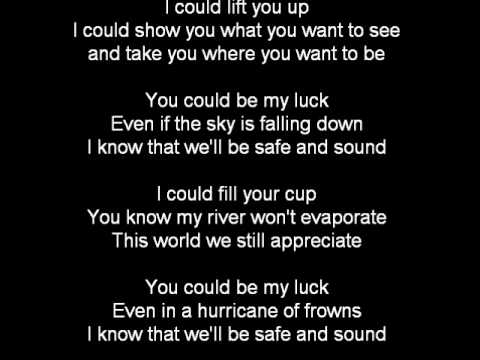 sheryl crow safe and sound lyrics youtube sheryl crow safe and sound lyrics youtube