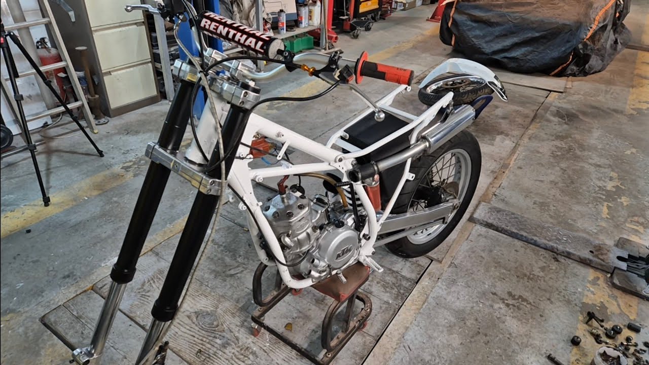 Полная реставрация заброшенного мотоцикла KTM 500 MX в рекордно короткие сроки!