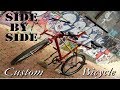 Side by Side Tandem custom Bike Велотандем Bicycle Buddy Bike