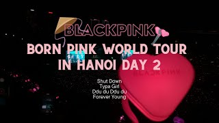 Born Pink in Hanoi | BLACKPINK concert | 230730 | Shut down + Typa Girl + DDDD + Forever young