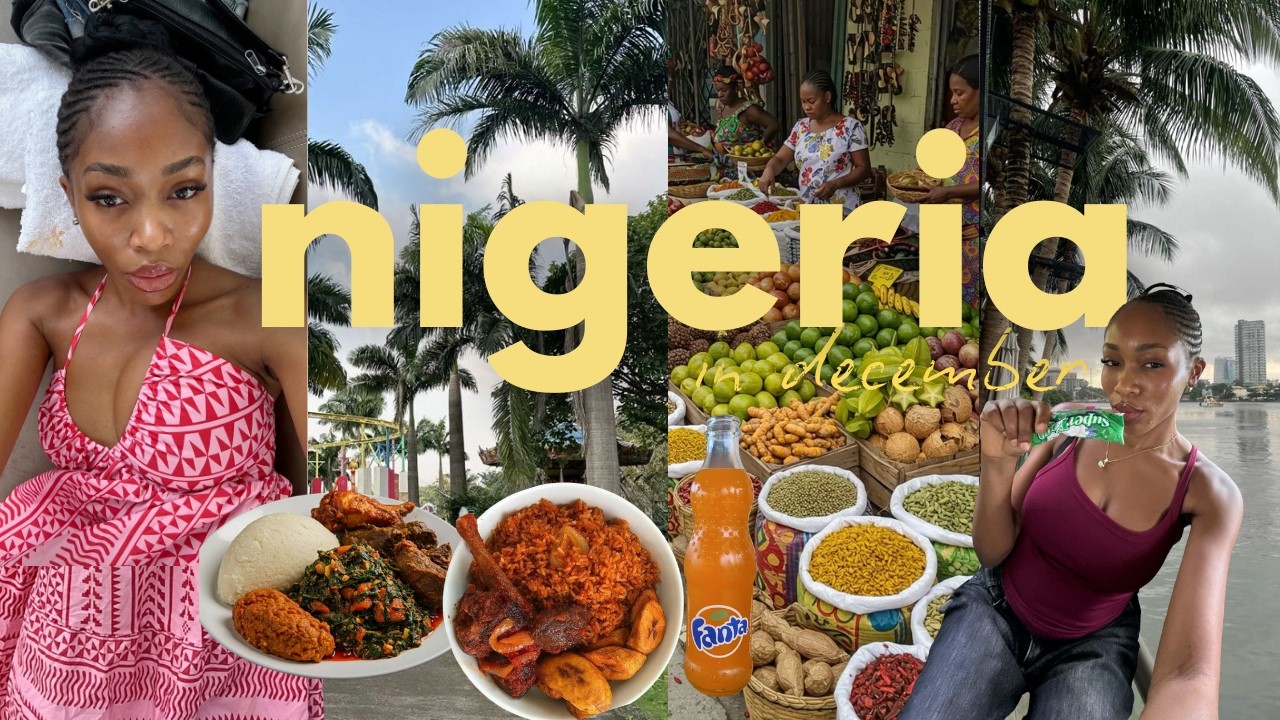 December in NIGERIA travel VLOG | Lagos , Village & more