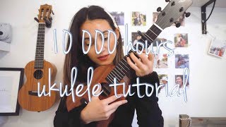 10,000 hours - dan &amp; shay, justin bieber (ukulele tutorial)
