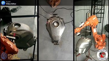 vision System in Robtech automation and services punre base Demo Video  Fuel Tank 3D Measurement.