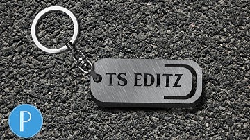 PixelLab keychain | 3d logo design | PixelLab Tutorial | 2020|| BY TS EDITZ