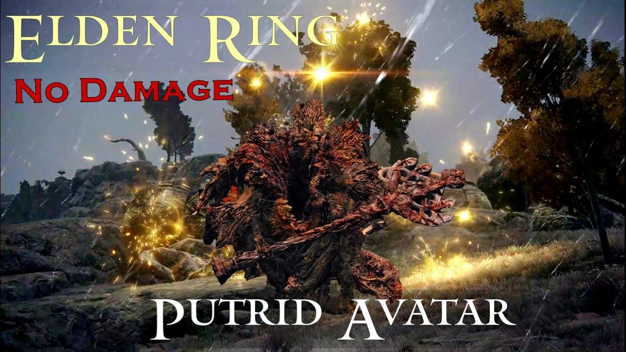 Elden Ring - Putrid avatar | No Damage